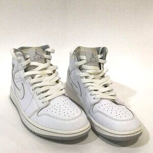 Air Jordan 1 Mid 'White Wolf Grey' Men's 9.5-Authenticated